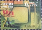 Stamps Spain -  Scott#3185 intercambio 0,75 usd , 75 cents. 2002