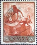 Sellos de Europa - Espaa -  Scott#873 intercambio 0,20 usd. , 1 pts. , 1958