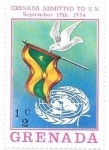 Stamps Grenada -  Admisión en la ONU