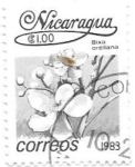 Stamps Nicaragua -  flores