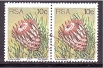 Stamps South Africa -  serie- Plantas proteas