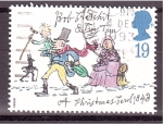 Stamps United Kingdom -  Navidad