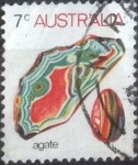 Stamps Australia -  Scott#559, intercambio 0,20 usd, 7 cents. , 1973