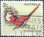 Stamps Australia -  Scott#714 , intercambio 0,20 usd, 2 cents. , 1979