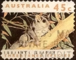 Stamps Australia -  Scott#1246 , intercambio 0,75 usd , 45 cents. , 1992