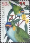 Stamps Australia -  Scott#2341 , intercambio 0,75 usd. 50 cents. , 2005
