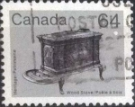 Stamps Canada -  Scott#932 , intercambio 0,40 usd , 64 cents. , 1983