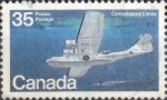 Sellos de America - Canad -  Scott#846 , dm1g intercambio 0,55 usd , 35 cents. , 1979