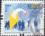 Stamps Brazil -  Scott#xxxx , intercambio , 2,00 usd. , 2,00 R$ , 2011