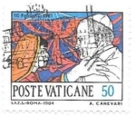 Stamps Vatican City -  Juan Pablo II