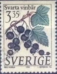 Stamps Sweden -  Scott#2001 , intercambio 0,60 usd , 3,35 krona , 1995