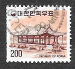 Stamps South Korea -  1099 - Templo Muryangsu