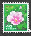 Sellos del Mundo : Asia : Corea_del_sur : 1256 - Rosa de Sharon