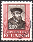 Stamps Ecuador -  400th  ANIVERSARIO  DE  LA  MUERTE  DE  CARLOS V