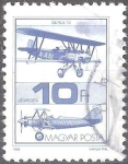 Stamps Hungary -  Airplanes