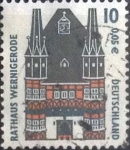 Stamps Germany -  Scott#1838 , intercambo 0,20 usd. , 10 cents. , 2000