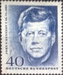 Stamps Germany -  Scott#901 , intercambio 0,30  usd. , 40 cents. , 1964