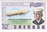 Stamps Grenada -  75 ANIVERSARIO DEL 1er VUELO ZEPPELIN