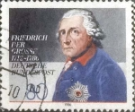 Stamps Germany -  Scott#1469 , intercambipo 0,30 usd. , 80 cents. , 1986