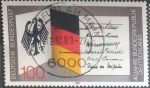 Stamps Germany -  Scott#1577 , intercambio 0,60 usd. , 100 cents. , 1989