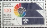 Stamps Germany -  Scott#1588 , intercambio 0,45 usd. , 100 cents. , 1989