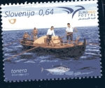 Stamps Slovenia -  Productos del mar