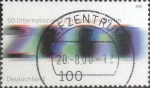 Stamps Germany -  Scott#2067 , intercambio 0,60 usd. , 100 cents. , 2000