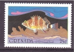 Stamps Grenada -  serie- Vida marina