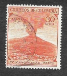 Stamps Colombia -  C244 - Volcán Galeras
