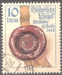 Stamps Germany -  Sello de gremio histórico.Tejedores Berlin.