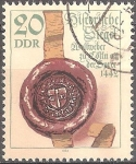 Stamps Germany -  Sello de gremio histórico.Tejedores Cölln am Spree.