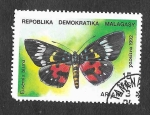 Stamps Madagascar -  1080 - Mariposa