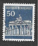 Sellos de Europa - Alemania -  955 - Puerta de Brandenburgo