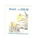 Stamps Brazil -  Caesalpinia