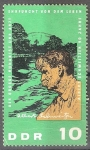 Stamps Germany -  90 cumpleaños del Dr. Albert Schweitzer.