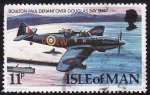 Stamps United Kingdom -  Avion en vuelo