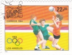 Sellos del Mundo : Africa : Guinea_Bissau : OLIMPIADA LOS ANGELES'84