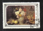 Stamps Russia -  Pinturas de flores, naturaleza muerta, por Ivan Chrutskyj