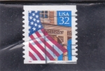 Stamps United States -  BANDERA ESTADOUNIDENSE