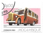 Stamps Mozambique -  autobús