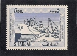 Stamps United Arab Emirates -  Barco de Carga