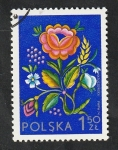 Stamps Poland -  2152 - Socphilex IV, Exposición filatélica internacional, Bordado