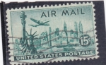 Stamps United States -  ESTATUA DE LA LIBERTAD -NEW YORK