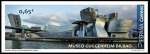 Stamps Spain -  Museos, Guggenheim Museum, Bilbao