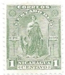 Stamps Nicaragua -  Justicia