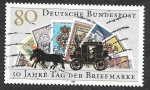 Stamps Germany -  1473 - L Aniversario del Día del Sello