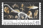 Sellos de Europa - Alemania -  2555 - 200 Aniversario del Museo de Historia Natural de Berlín