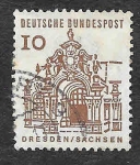 Stamps Germany -  903 - Edificios Alemanes