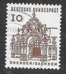 Stamps Germany -  903 - Edificios Alemanes