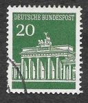 Stamps Germany -  953 - Monumentos
